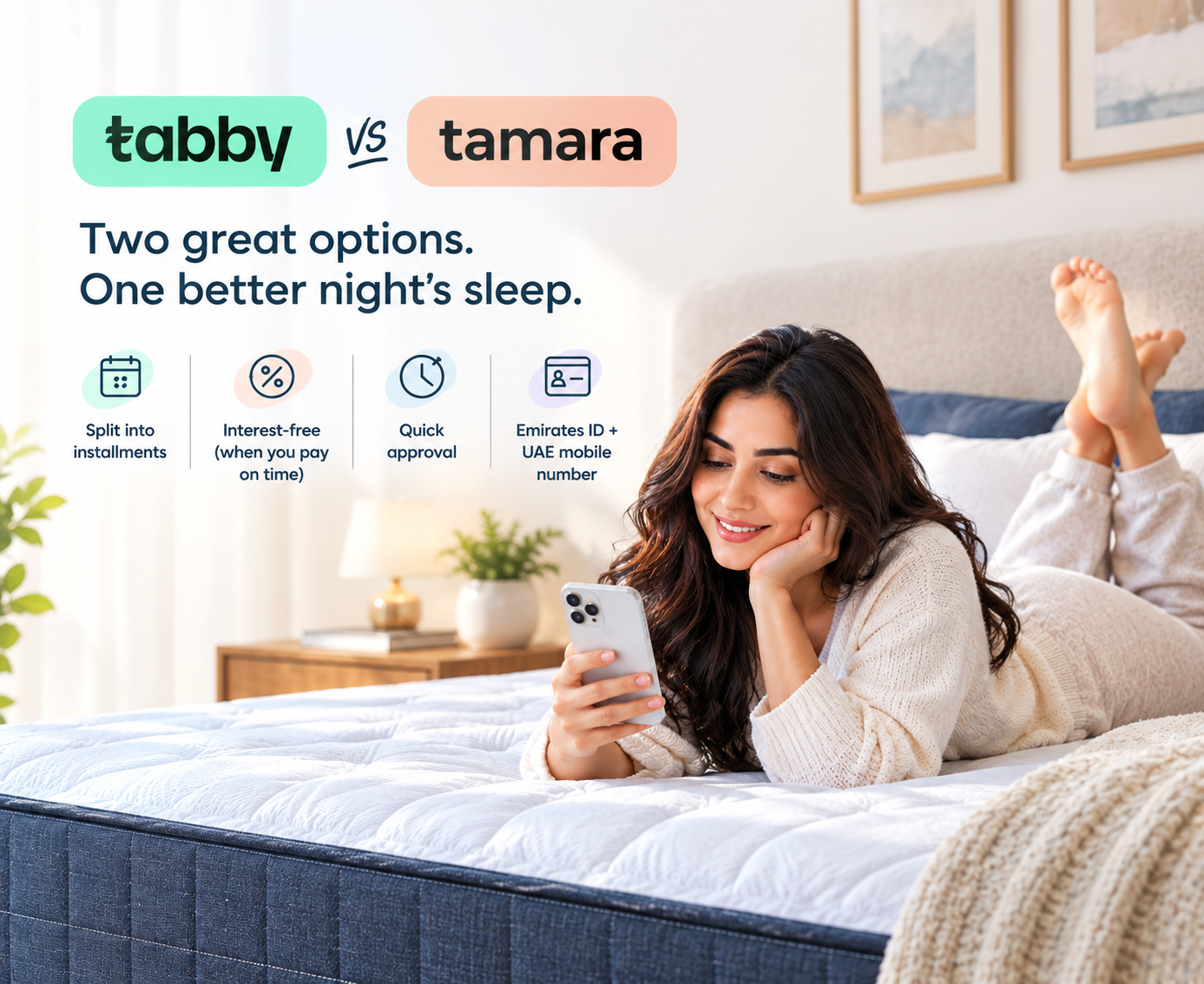Tabby vs Tamara: Which Buy-Now-Pay-Later Option Is Better for Your Mattress?